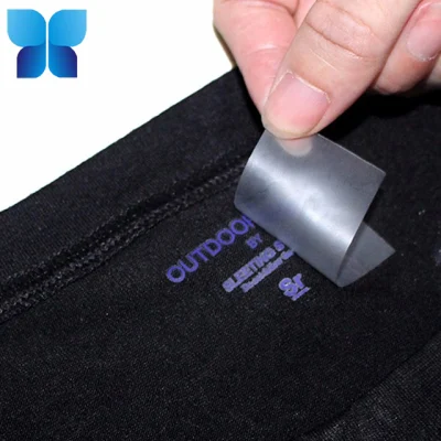 Etiqueta de impresión de vinilo de transferencia de calor de silicona personalizada para prendas de vestir